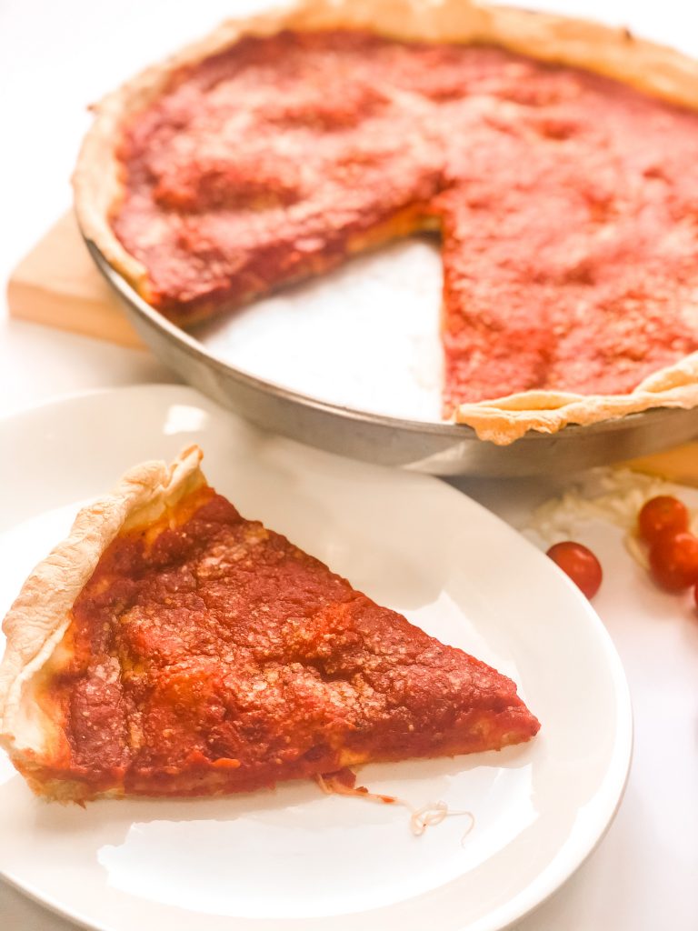 Chicago Style Deep Dish Pizza Recipe