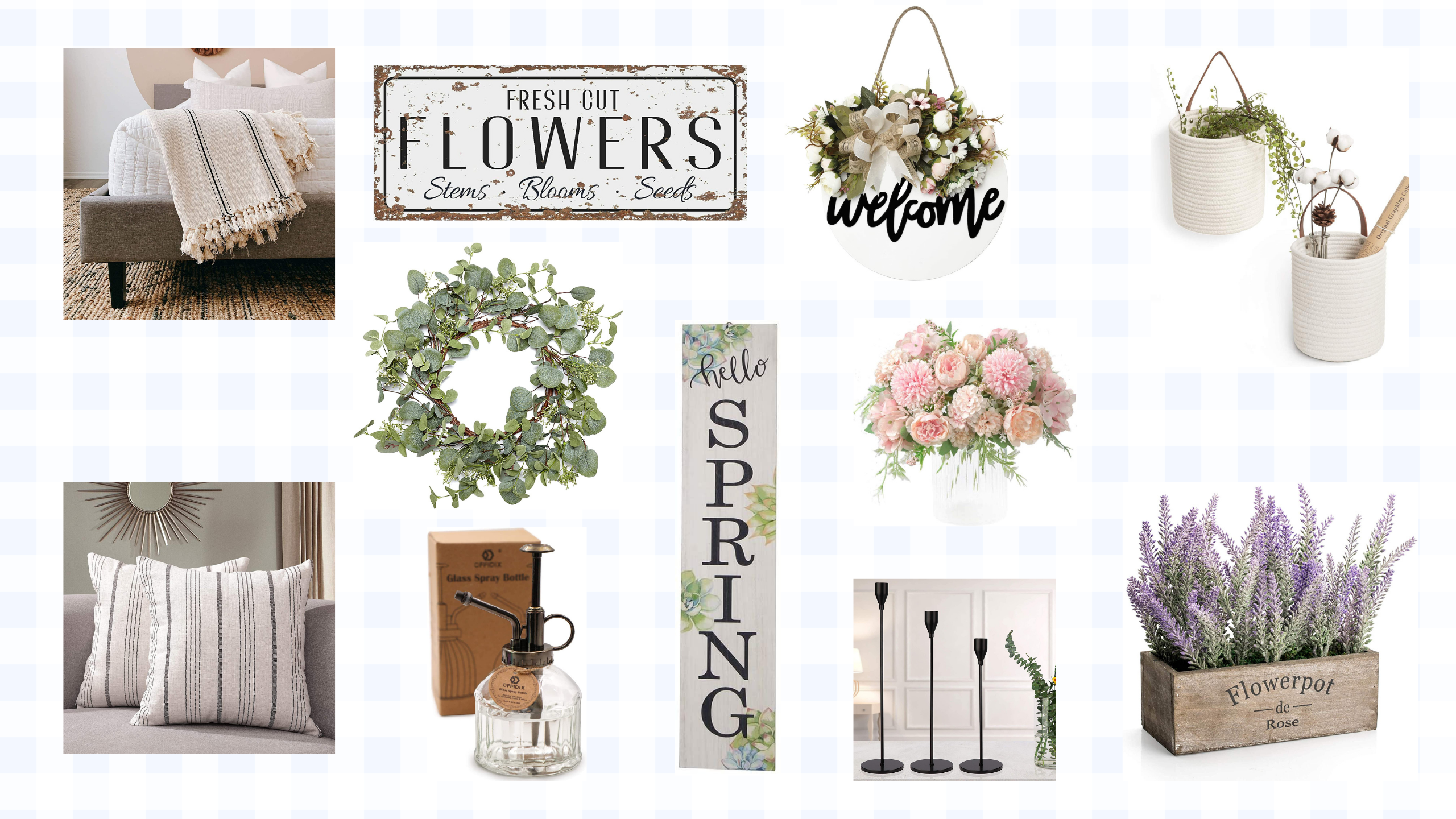 Spring Home Decor Refresh From Amazon