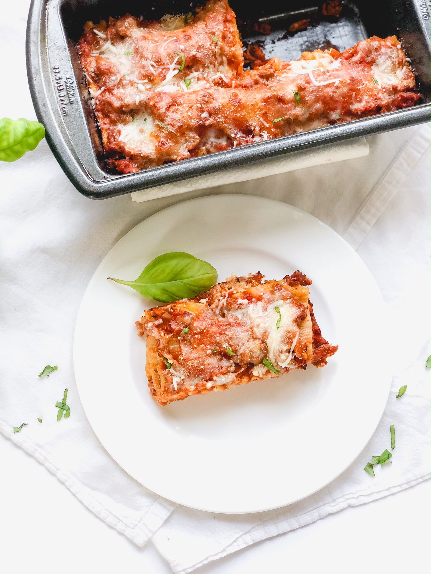 Light Loaf Pan Lasagna Our Journey To Home