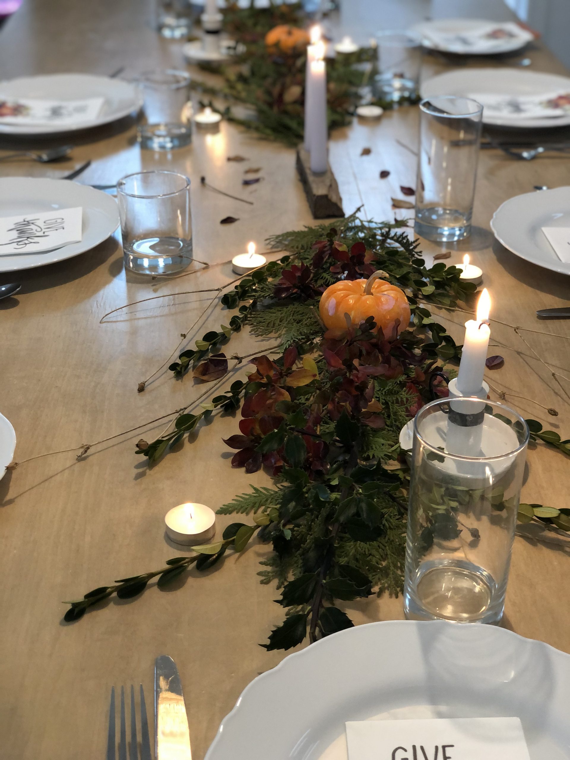 How To Make A Fall Tablescape