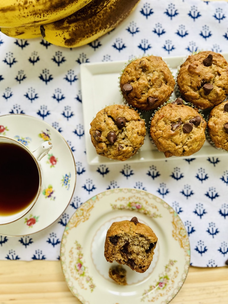 Inspired by Magnolia Table “After-School Banana Bread” Gluten Free Muffins Recipe